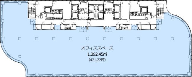 基準階平面図・概要図